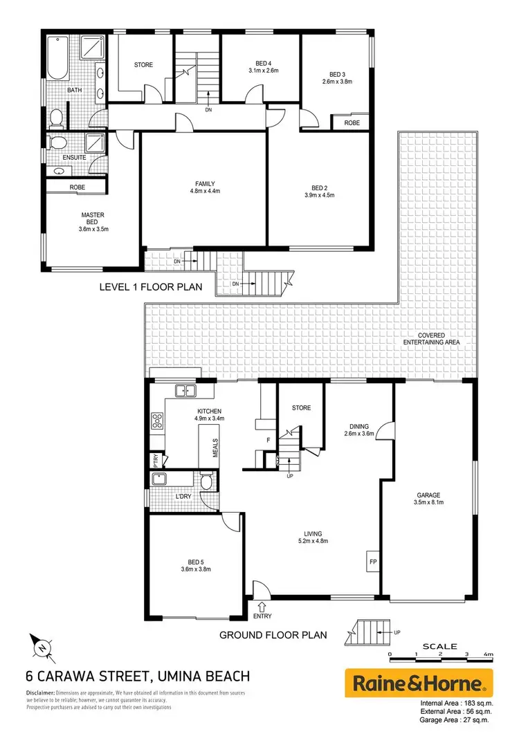 Floorplan of Homely house listing, 6 Carawa Street, Umina Beach NSW 2257