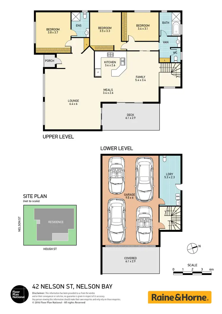 Floorplan of Homely house listing, 42 NELSON STREET, Nelson Bay NSW 2315