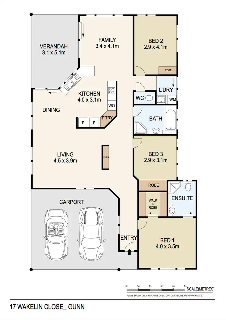 Floorplan of Homely house listing, 17 Wakelin Close, Gunn NT 832