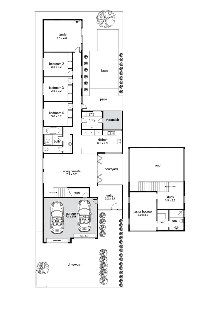 Floorplan of Homely house listing, 40A Torrens Avenue, Lockleys SA 5032