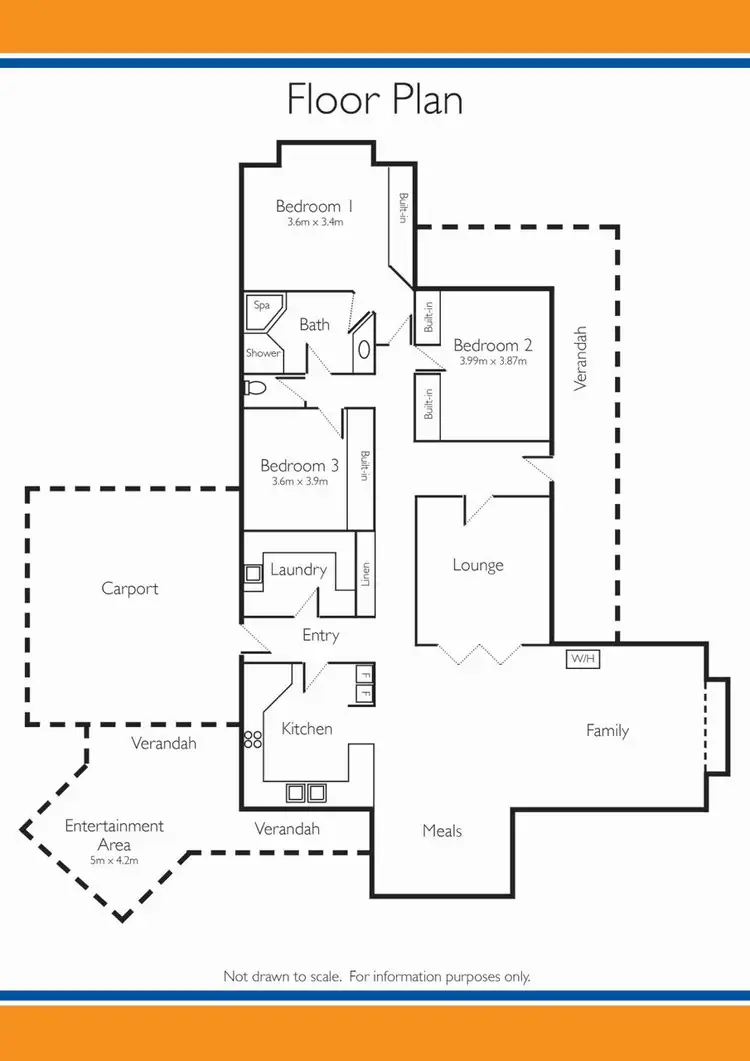 Floorplan of Homely house listing, Lot 41 Third Street, Frances SA 5262