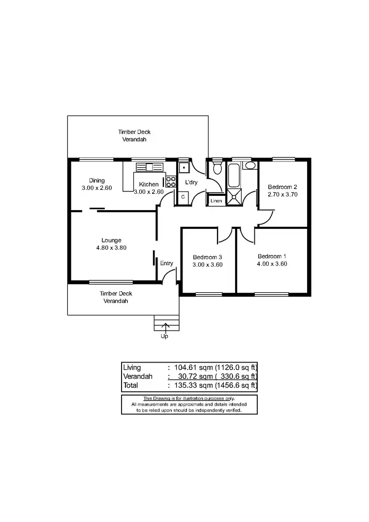 Floorplan of Homely house listing, 14 Charles St, Mannum SA 5238