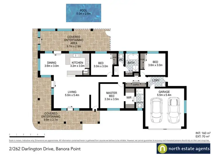 Floorplan of Homely semi-detached listing, 2 / 262 Darlington Drive, Banora Point NSW 2486