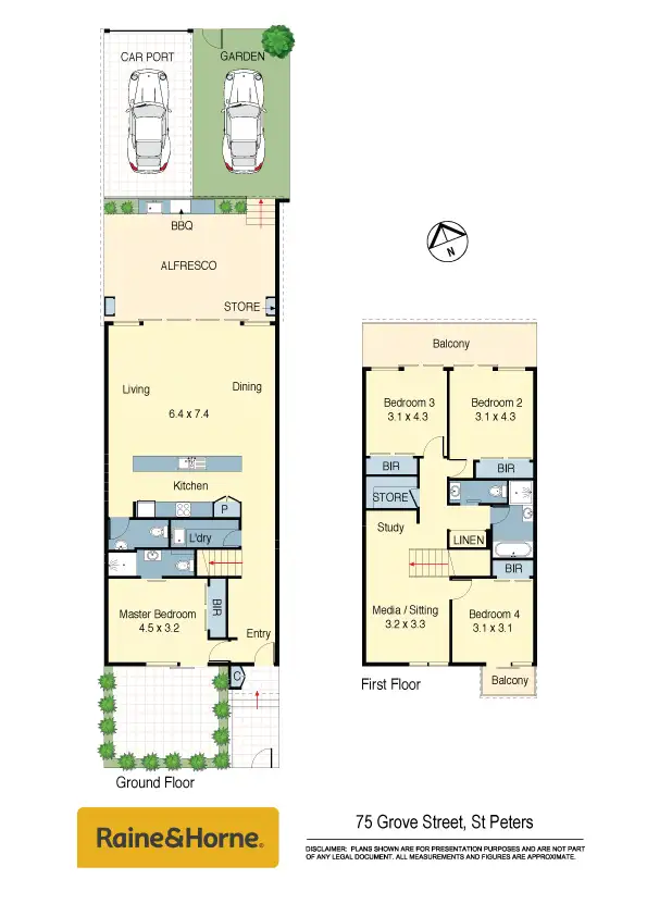 Floorplan of Homely house listing, 75 Grove Street, St Peters NSW 2044