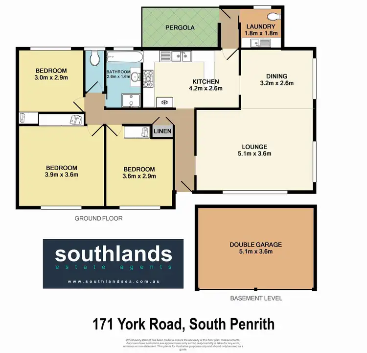 Floorplan of Homely house listing, 171 York Road, South Penrith NSW 2750