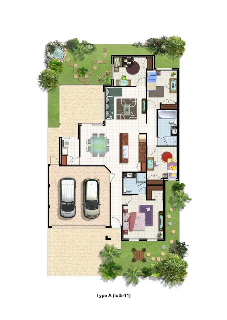 Floorplan of Homely house listing, Lot 591 Dowitcher Loop, Gosnells WA 6110
