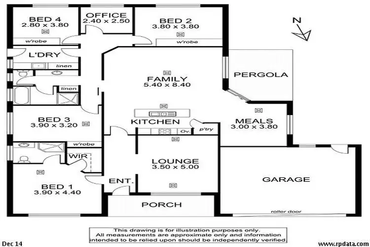 Floorplan of Homely house listing, 11 Greenridge Drive, Mount Gambier SA 5290
