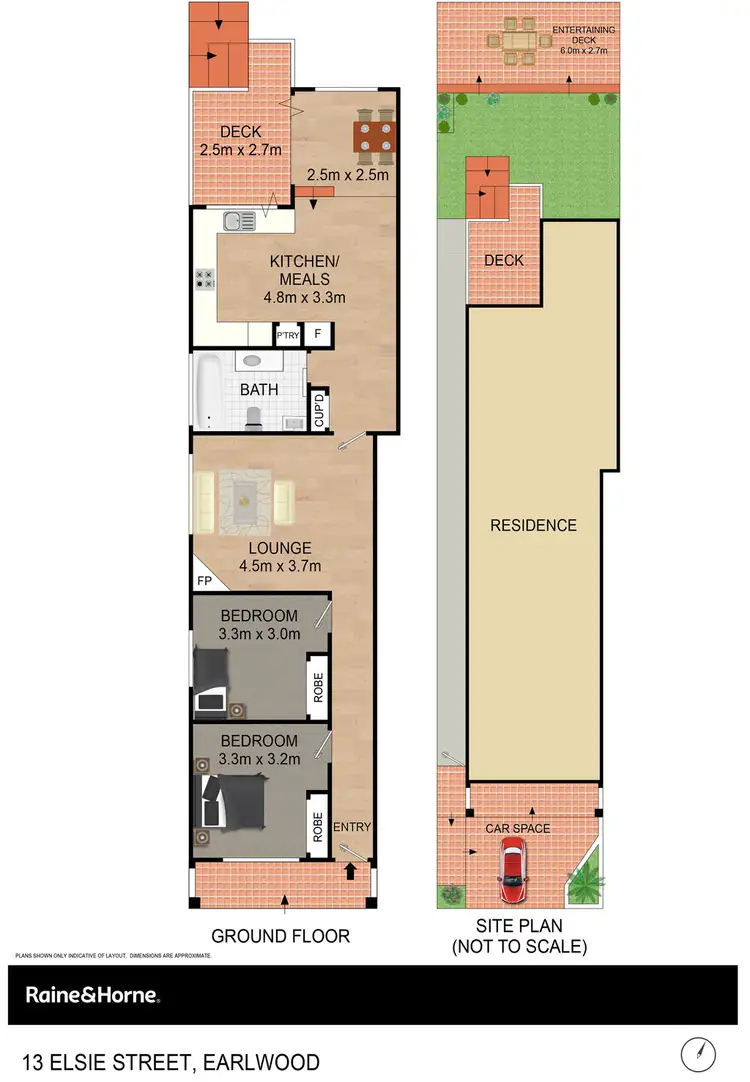 Floorplan of Homely house listing, 13 Elsie Street, Earlwood NSW 2206