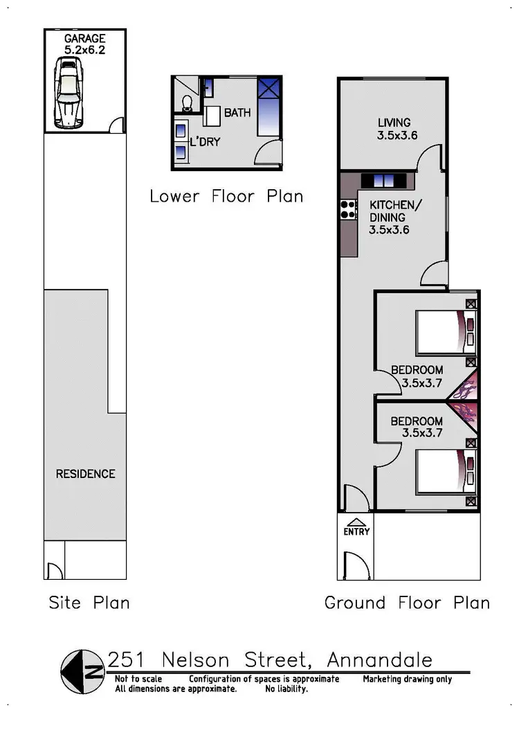 Floorplan of Homely house listing, 251 Nelson Street, Annandale NSW 2038