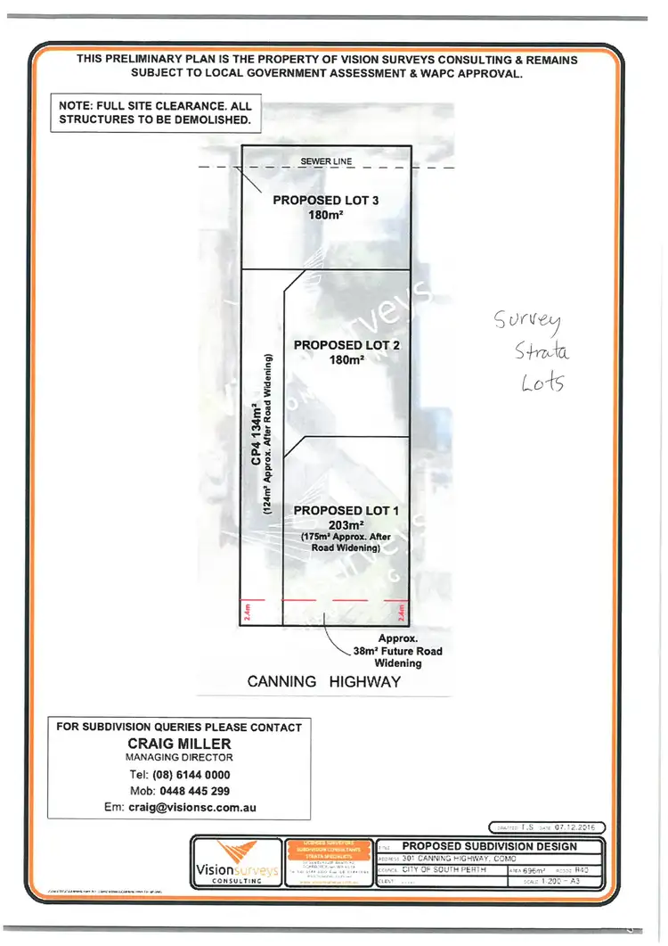 Floorplan of Homely house listing, 301 Canning Hwy, Como WA 6152
