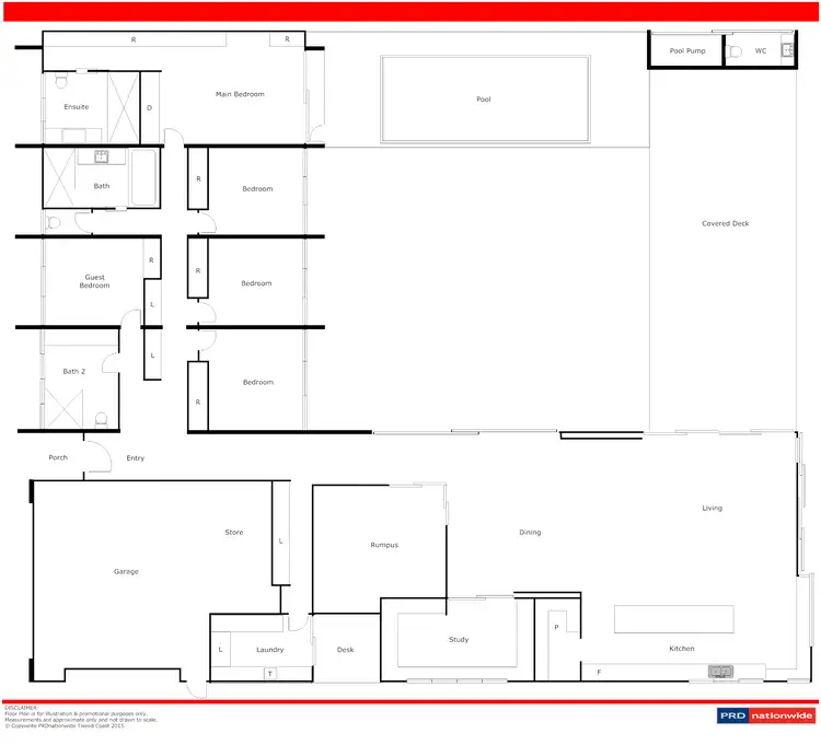 Floorplan of Homely house listing, 35 Cylinders Drive, Kingscliff NSW 2487