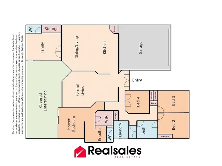 Floorplan of Homely house listing, 5 Hillside Court, Joyner QLD 4500