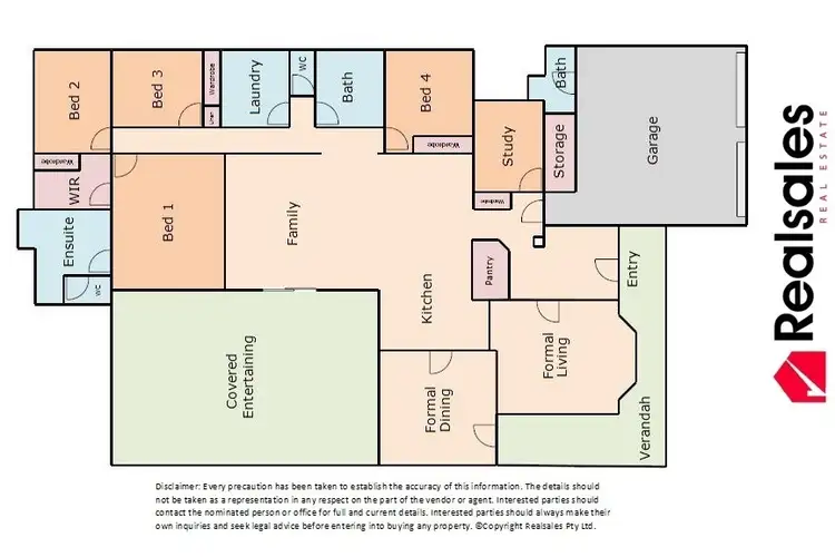 Floorplan of Homely house listing, 3 Sarandon Close, Mcdowall QLD 4053
