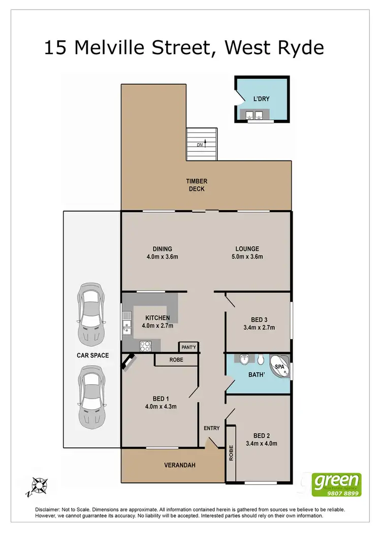 Floorplan of Homely house listing, 15 Melville Street, West Ryde NSW 2114