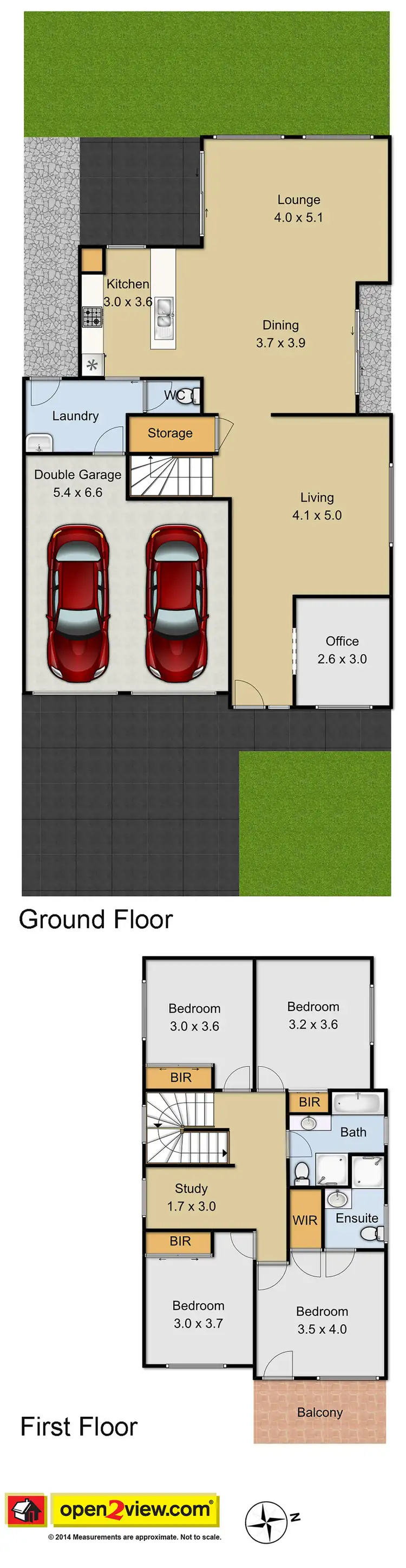 Floorplan of Homely house listing, 5 Pandorea Street, Claremont Meadows NSW 2747