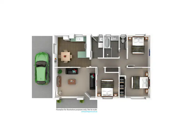 Floorplan of Homely house listing, 2 Edghill Place, Tolland NSW 2650