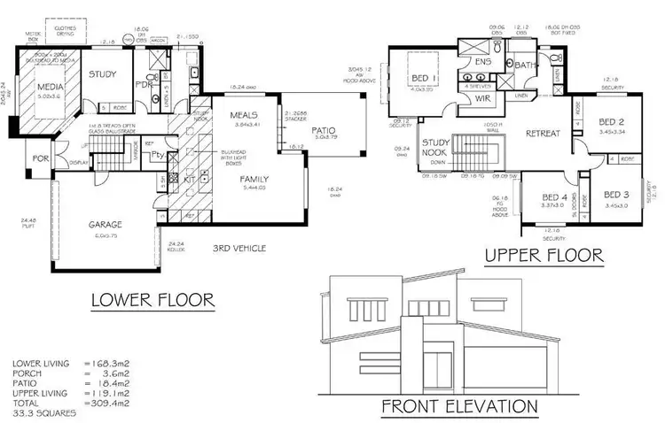 Floorplan of Homely house listing, 11 Kim Jon Ct, Thornlands QLD 4164