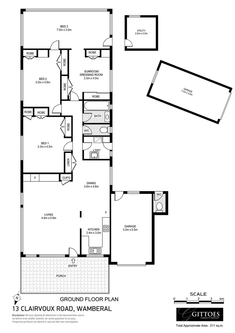 Floorplan of Homely house listing, 13 Clairvoux Road, Wamberal NSW 2260