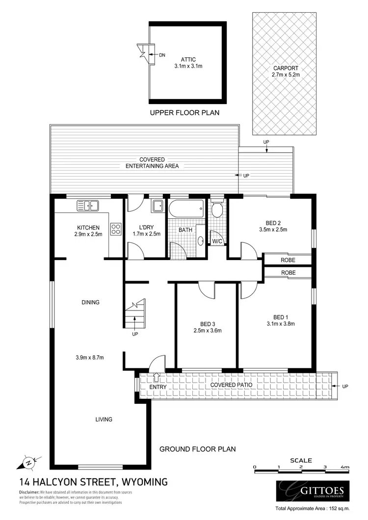 Floorplan of Homely house listing, 14 Halcyon Street, Wyoming NSW 2250