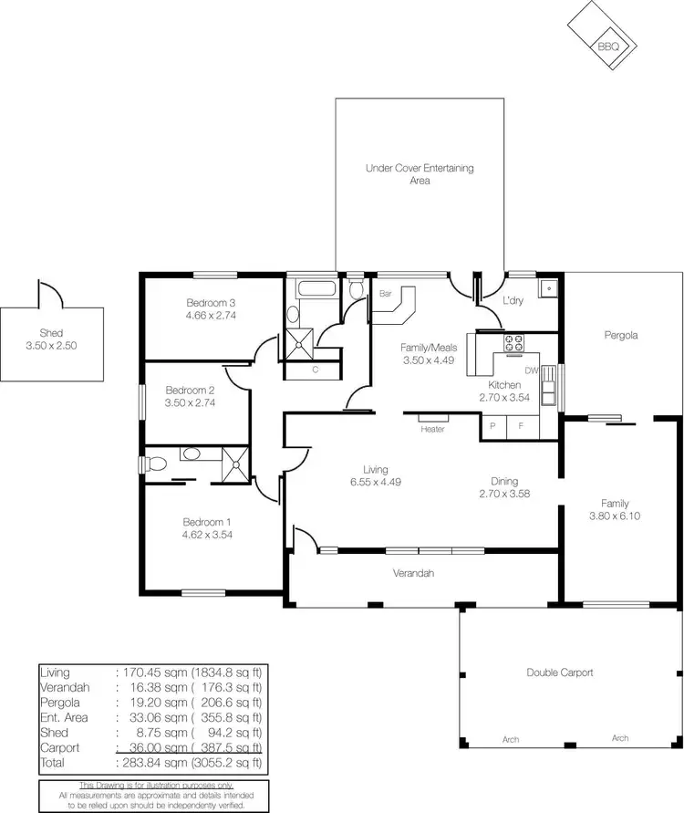Floorplan of Homely house listing, 8 Oakmount Court, West Lakes SA 5021