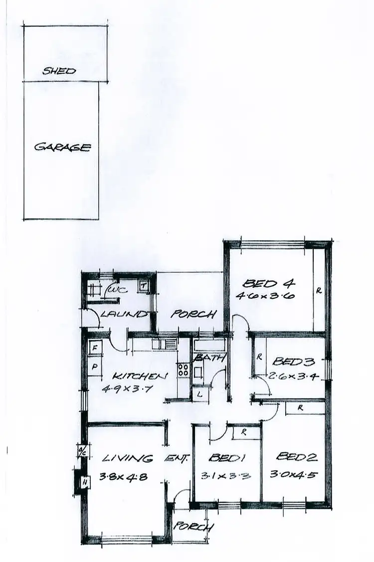 Floorplan of Homely house listing, 27 Jackson Terrace, Enfield SA 5085