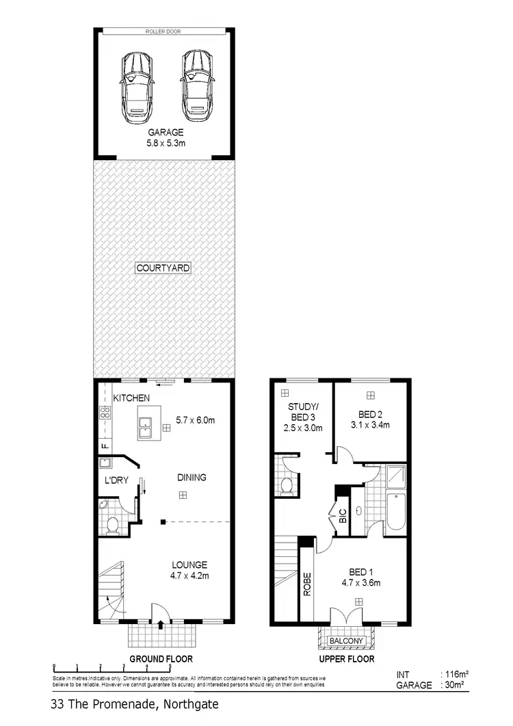 Floorplan of Homely house listing, 33 The Promenade, Northgate SA 5085