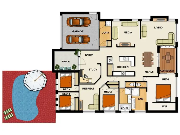 Floorplan of Homely house listing, 66 Hume Street, Drewvale QLD 4116