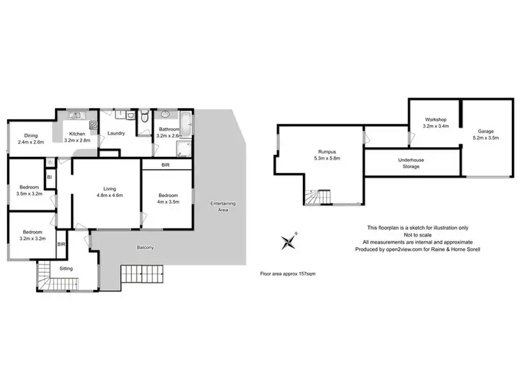 Floorplan of Homely house listing, 18 Geeves Crescent, Midway Point TAS 7171