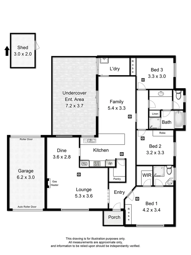 Floorplan of Homely house listing, Address available on request