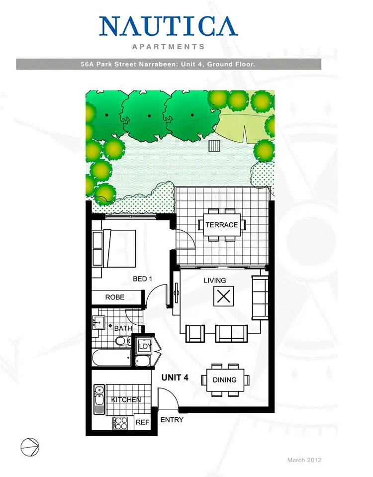 Floorplan of Homely unit listing, 4/56A Park Street, Narrabeen NSW 2101