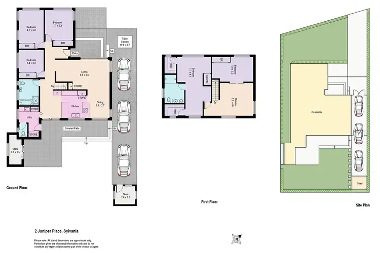 Floorplan of Homely house listing, 2 Juniper Place, Sylvania NSW 2224