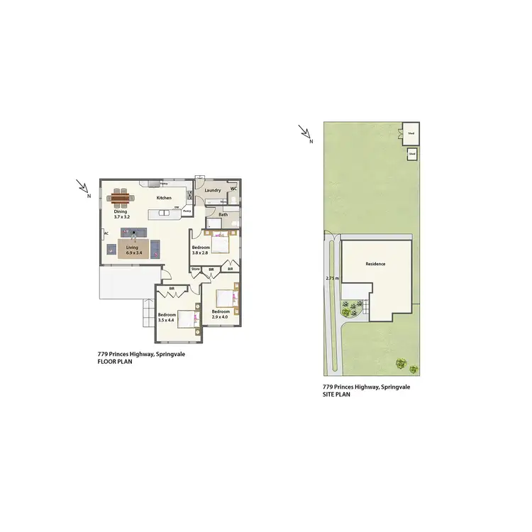 Floorplan of Homely house listing, 779 Princes Highway, Springvale VIC 3171