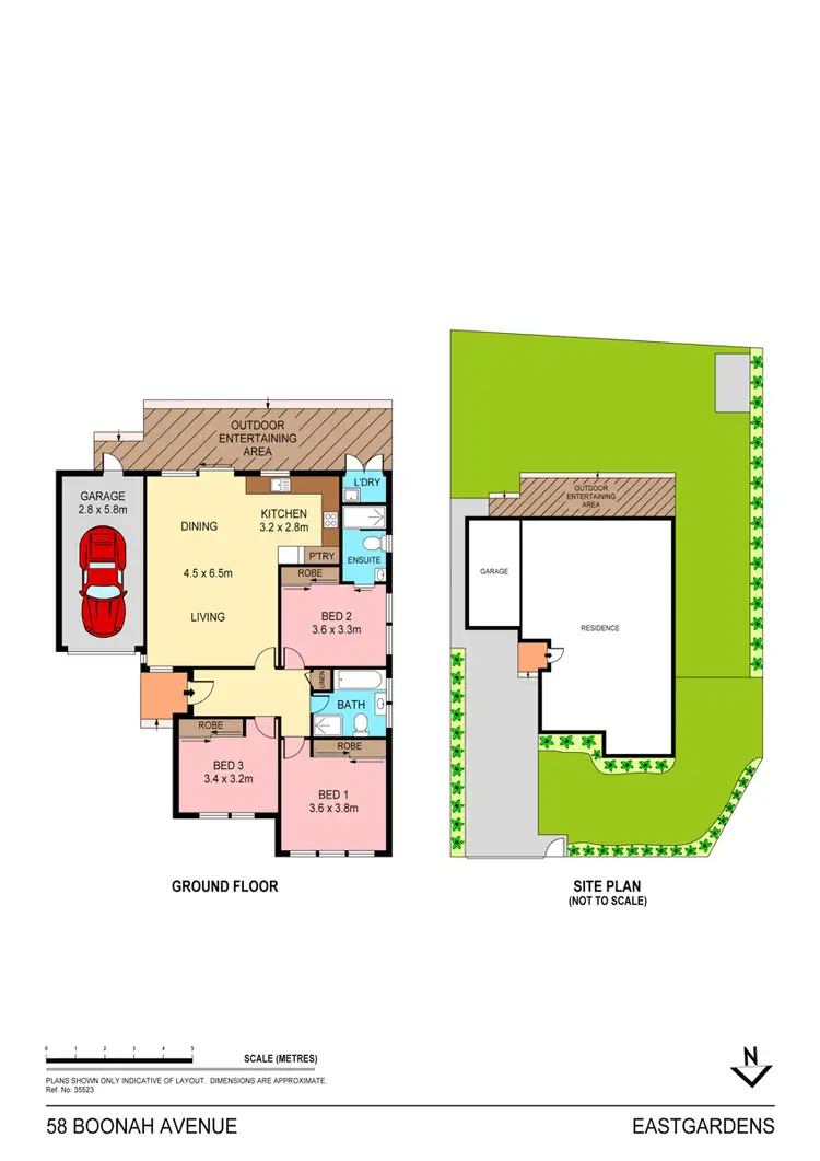 Floorplan of Homely house listing, 58 Boonah Avenue, Eastgardens NSW 2036