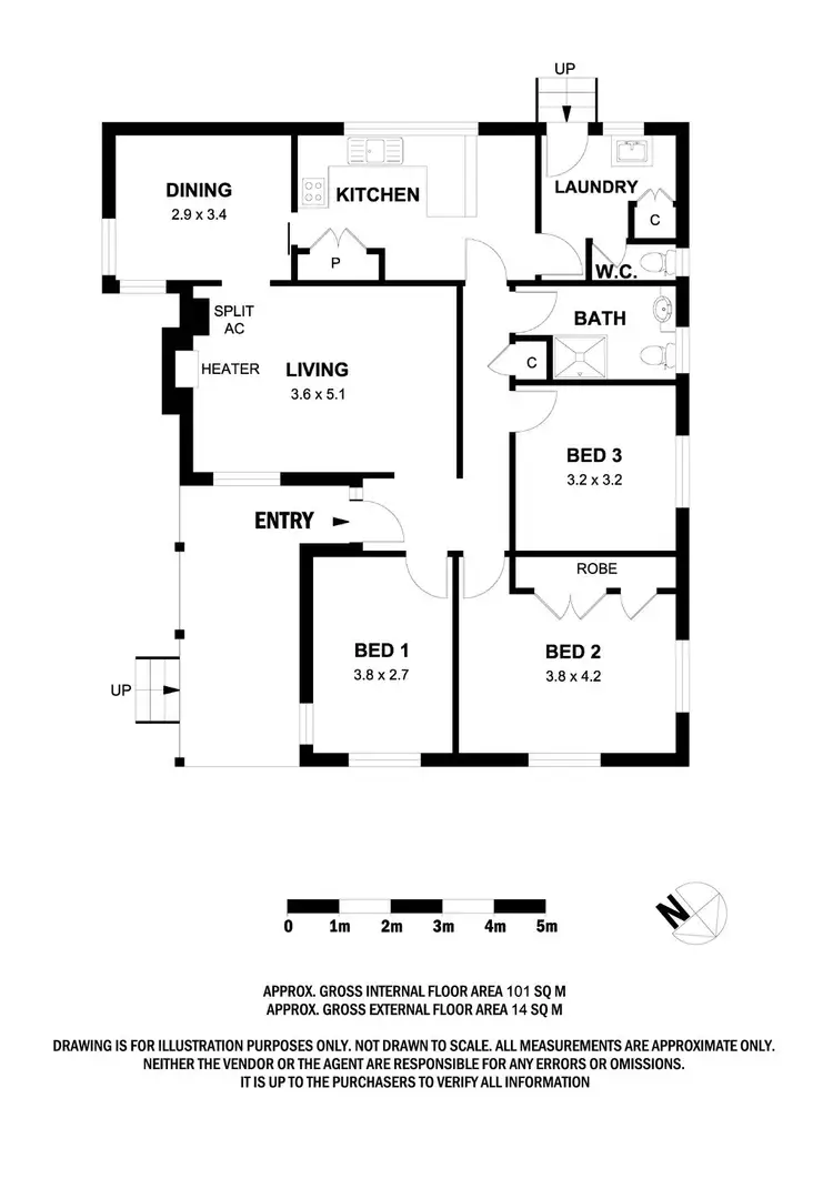 Floorplan of Homely house listing, 77 Dobell Avenue, Sunbury VIC 3429
