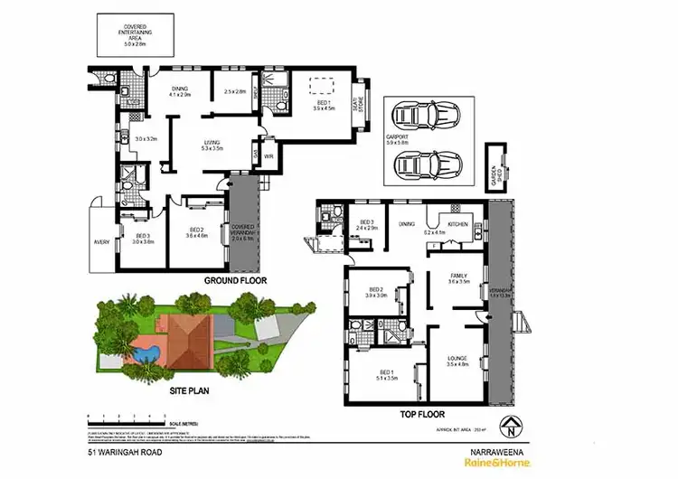 Floorplan of Homely house listing, 51 Warringah Road, Narraweena NSW 2099