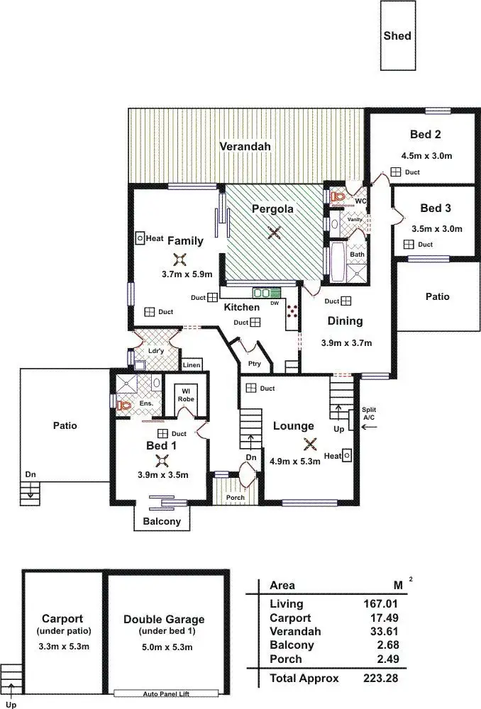 Floorplan of Homely house listing, 9 Mahoney Street, Gawler East SA 5118