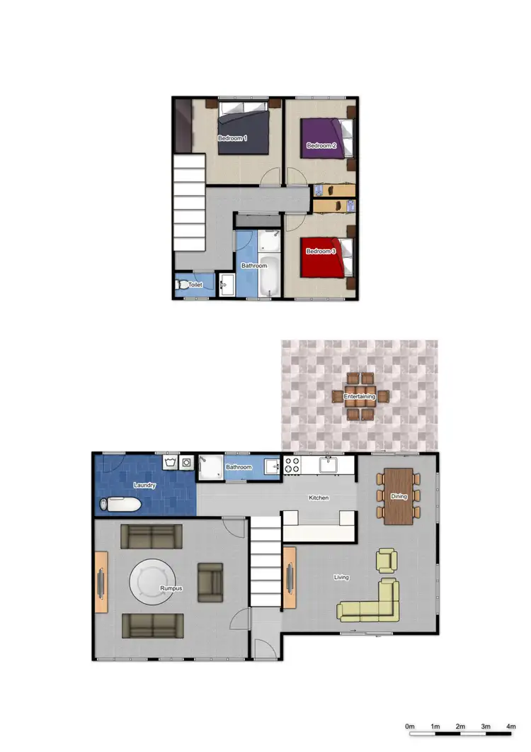 Floorplan of Homely house listing, 22 Short Street, Boronia Heights QLD 4124