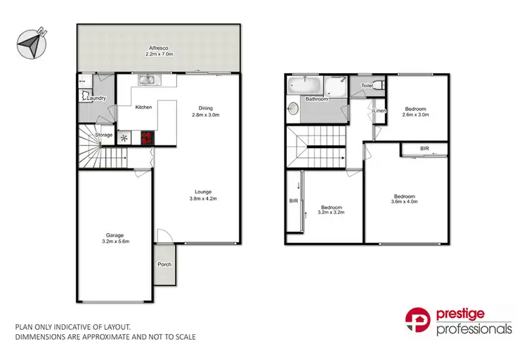 Floorplan of Homely townhouse listing, 10/144 Heathcote Road, Hammondville NSW 2170