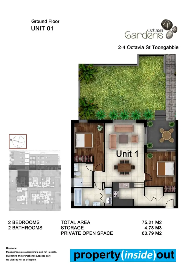 Floorplan of Homely apartment listing, 10/2-4 Octavia Street, Toongabbie NSW 2146