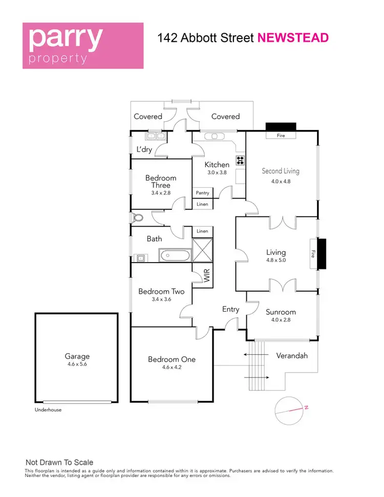 Floorplan of Homely house listing, 142 Abbott Street, Newstead TAS 7250