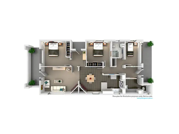 Floorplan of Homely house listing, 93A Fox Street, Wagga Wagga NSW 2650