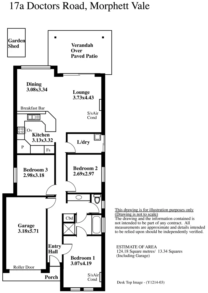 Floorplan of Homely house listing, 17A Doctors Road, Morphett Vale SA 5162