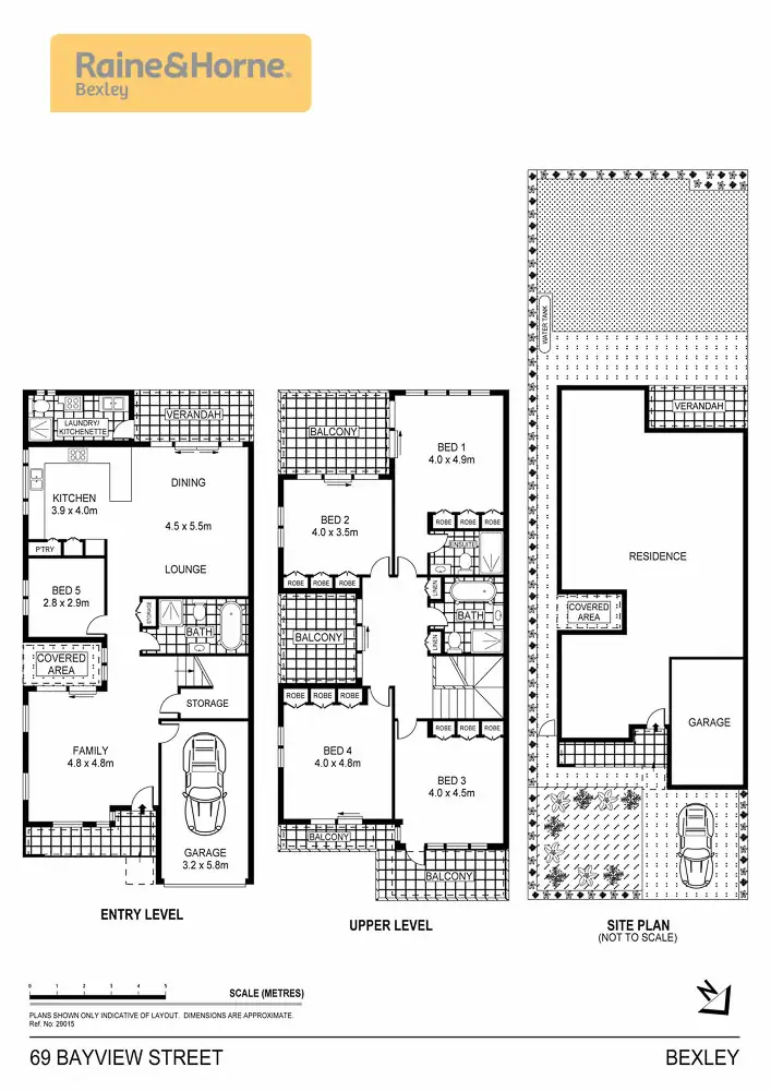 Floorplan of Homely semi-detached listing, 69 Bayview Street, Bexley NSW 2207