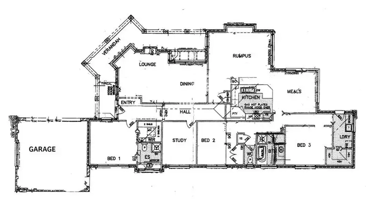 Floorplan of Homely house listing, 208 Riddell Road, Sunbury VIC 3429