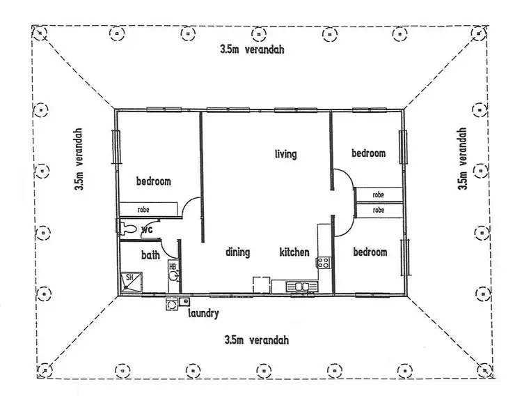Floorplan of Homely house listing, 5 Aunger Crescent, Bakewell NT 832