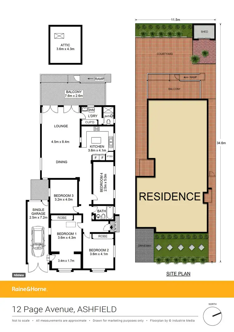 Floorplan of Homely house listing, 12 Page Avenue, Ashfield NSW 2131