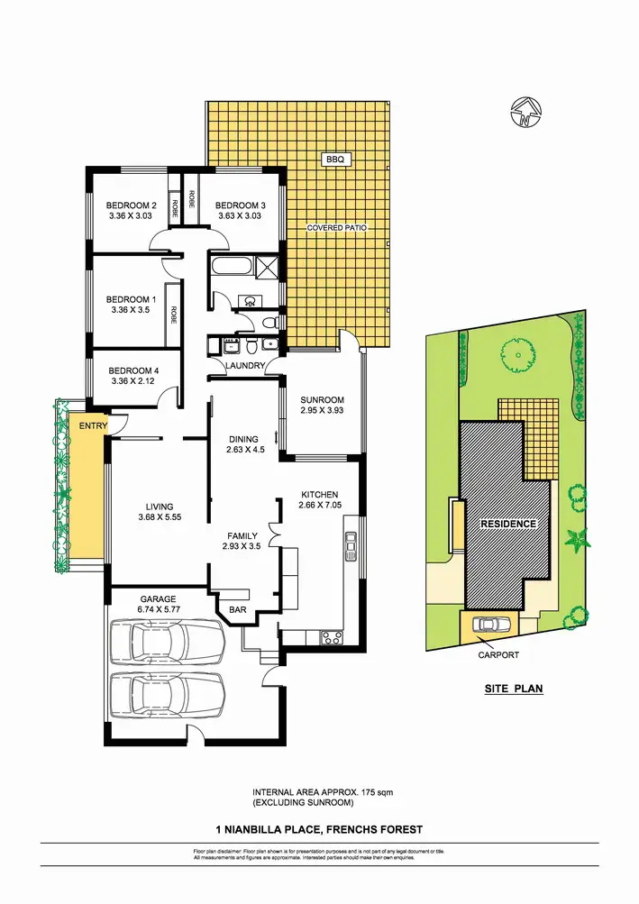 Floorplan of Homely house listing, 1 Nianbilla Place, Frenchs Forest NSW 2086