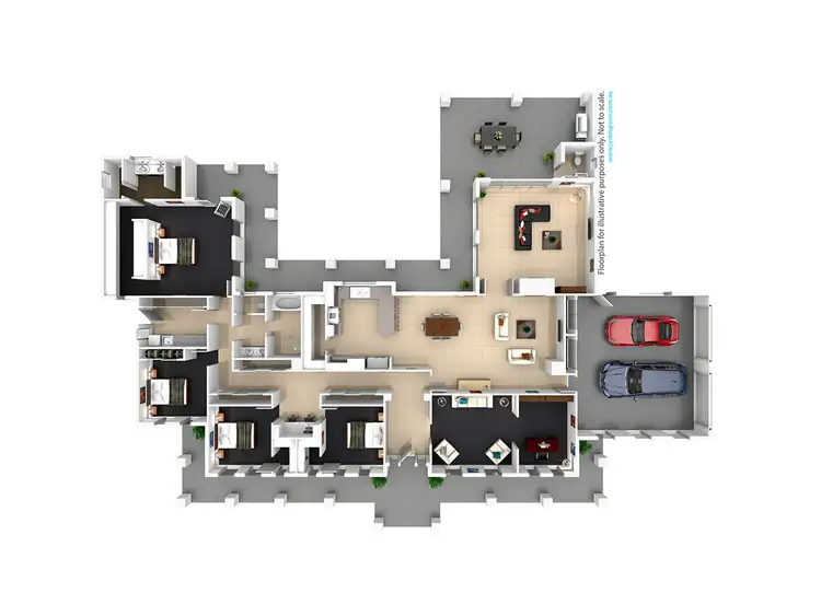 Floorplan of Homely house listing, 5 Veronica Place, Wagga Wagga NSW 2650