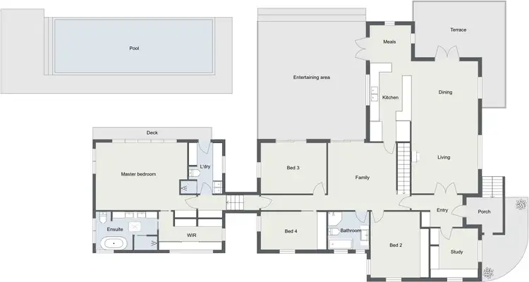 Floorplan of Homely house listing, 14 Reibey Place, Curtin ACT 2605