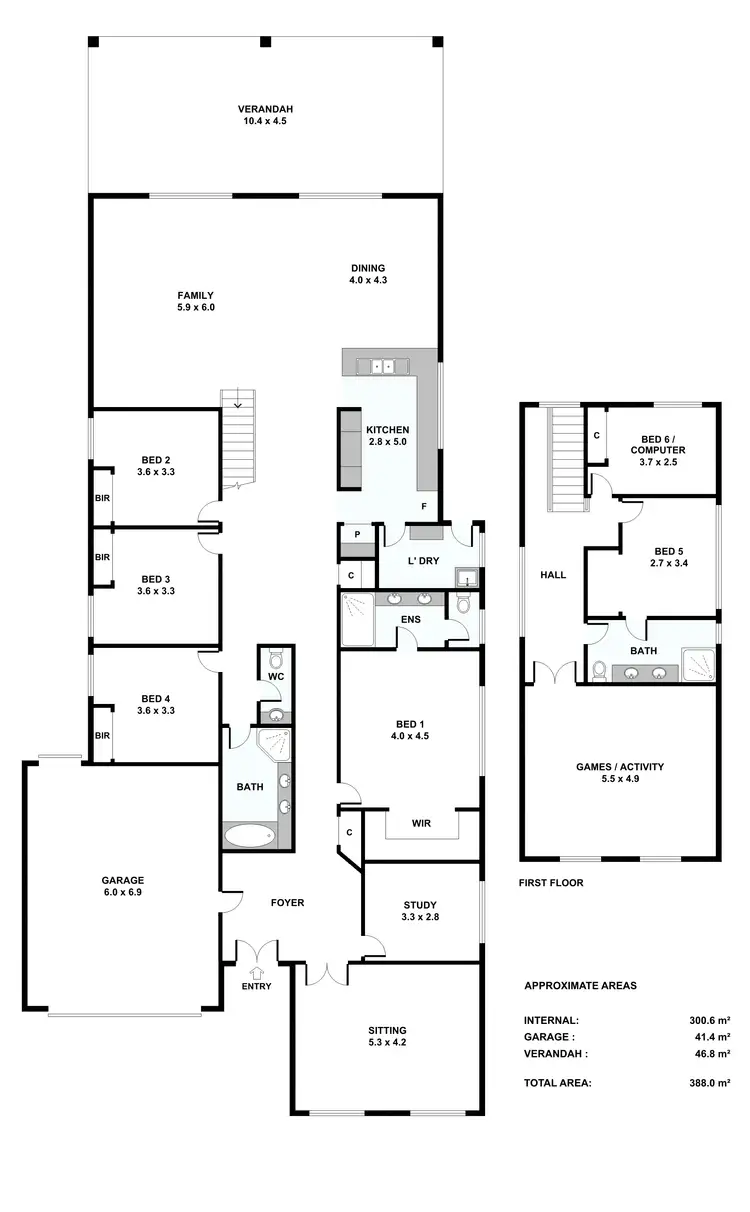 Floorplan of Homely house listing, 99 Bradford Street, Coolbinia WA 6050